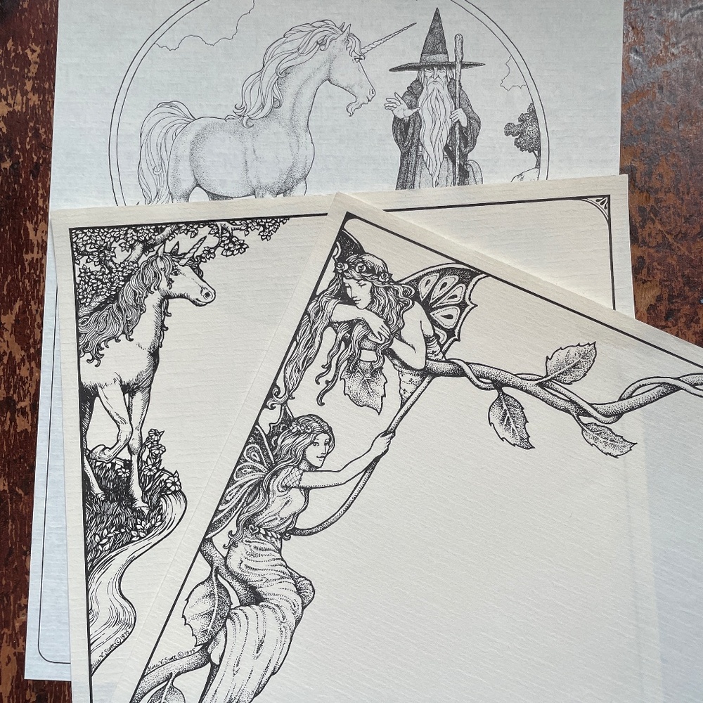 vintage stationary - Picture 3 of 11